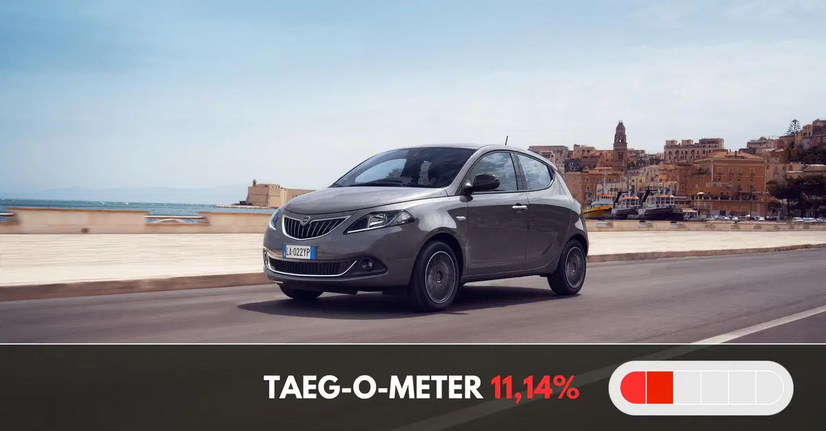 Lancia Ypsilon e l'ecobonus vale Oro