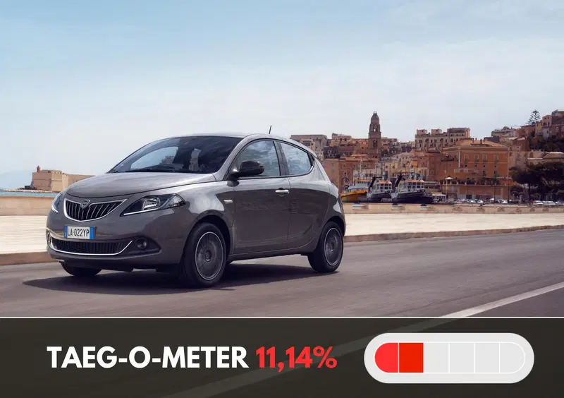 Lancia Ypsilon e l'ecobonus vale Oro