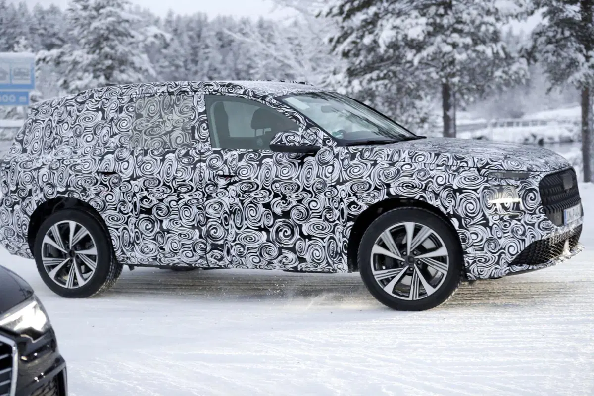 Audi è al lavoro al Circolo Polare Artico con una misteriosa  auto [Foto Spia] (5)