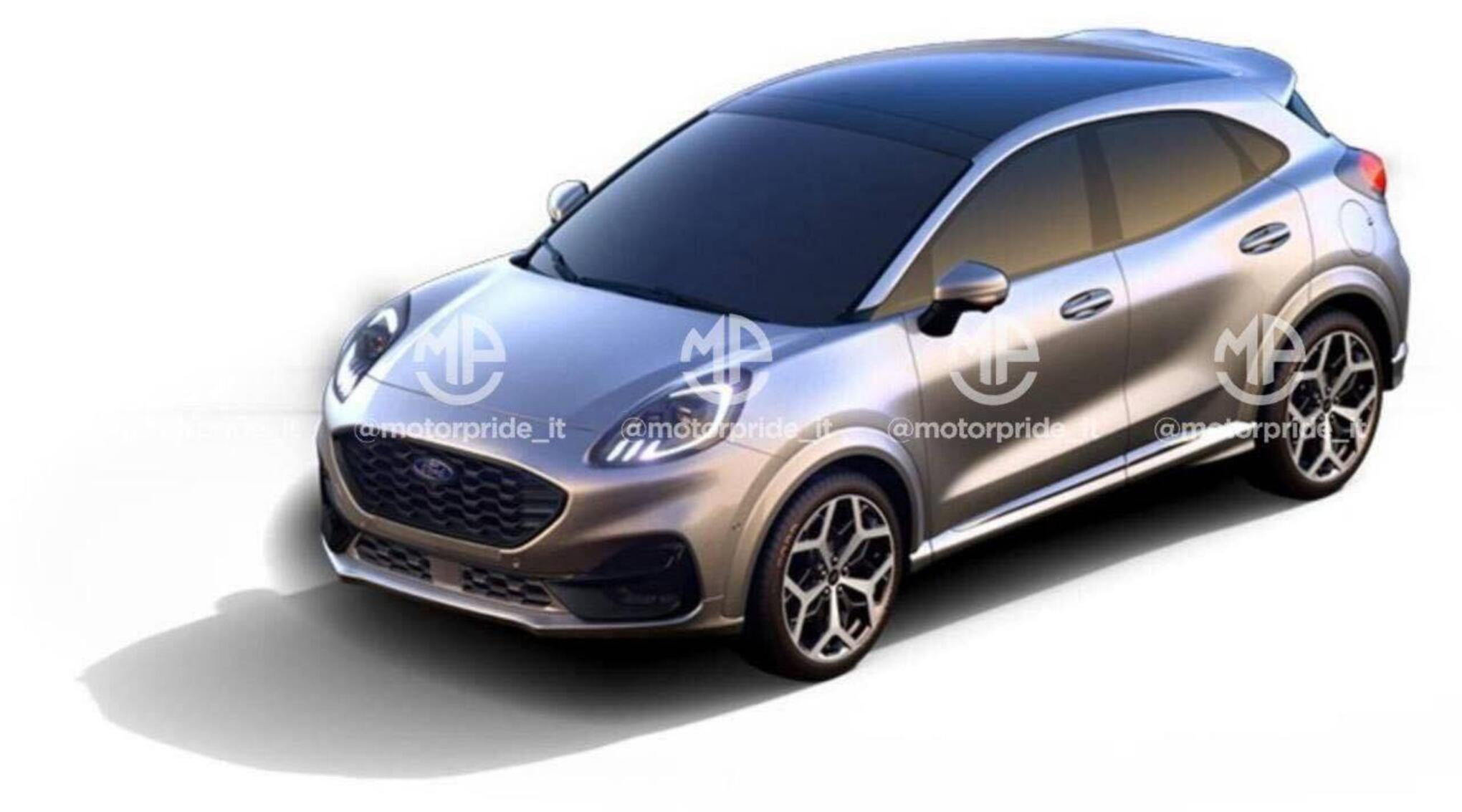 Ford Puma, ecco il restyling del 2024 [Foto Spia] News Automoto.it