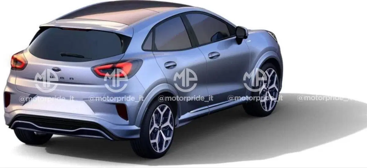 Ford Puma, ecco il restyling del 2024 [Foto Spia]  (3)