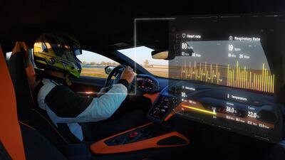 Lamborghini: al CES debutta la nuova telemetria con il copilota digitale
