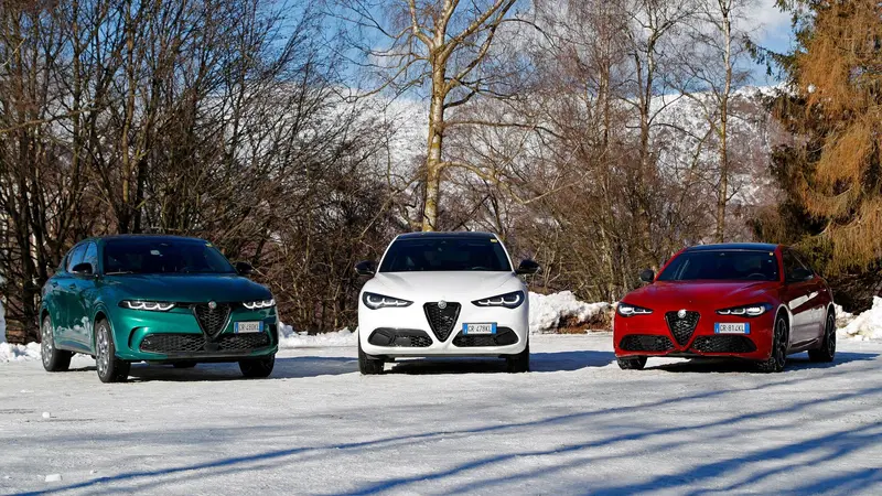 Alfa Romeo Tributo Italiano: Giulia, Stelvio e Tonale in serie speciale da 350 euro al mese (450 per le "Giorgio")