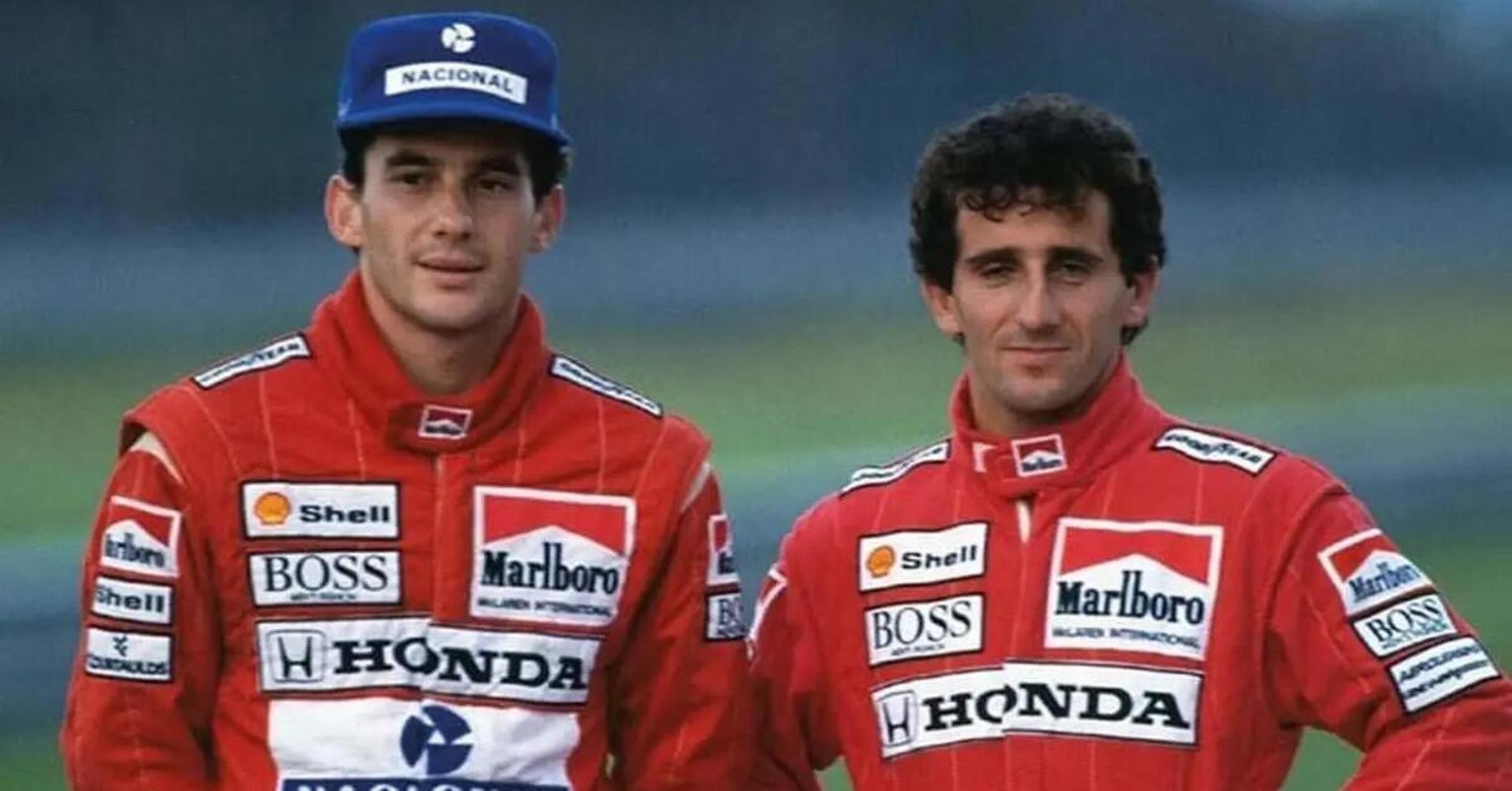 Formula 1: Ayrton Senna e Alain Prost, la rivalità rivive nel nuovo