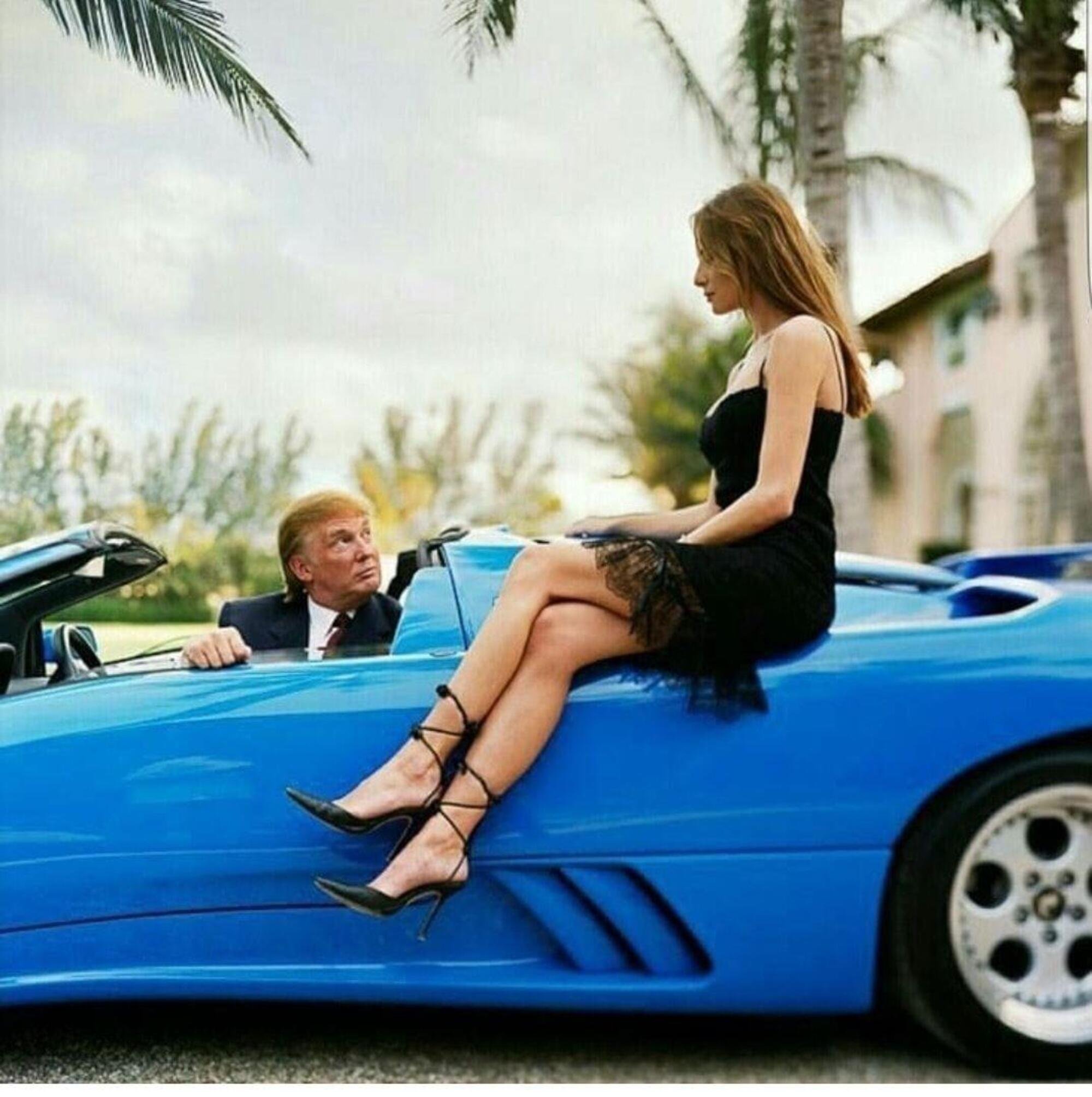 Donald Trump: all&rsquo;asta la sua Lamborghini Diablo VT Roadster del 1997