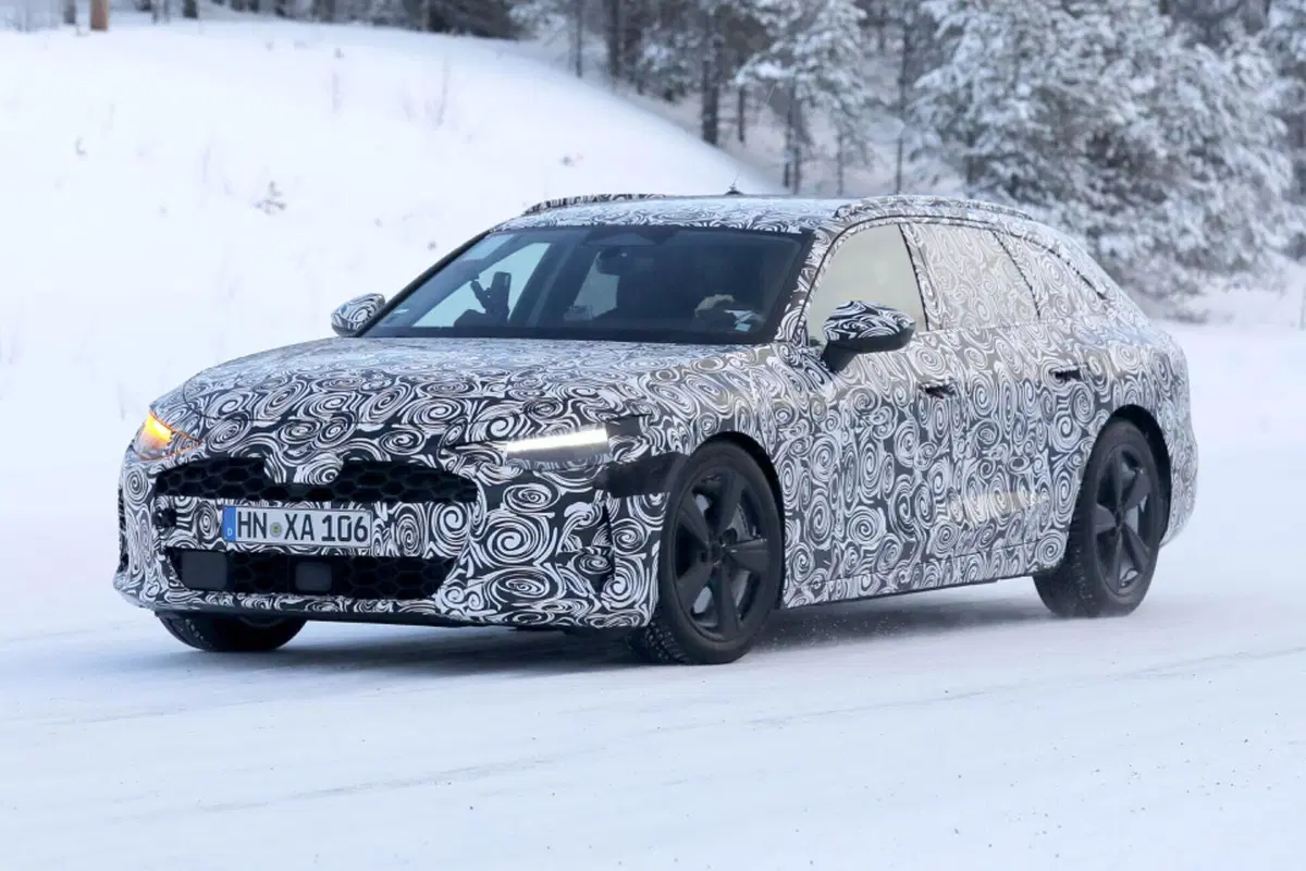 Audi A7 Avant, i test continuano a -32°C  [Foto Spia] (3)