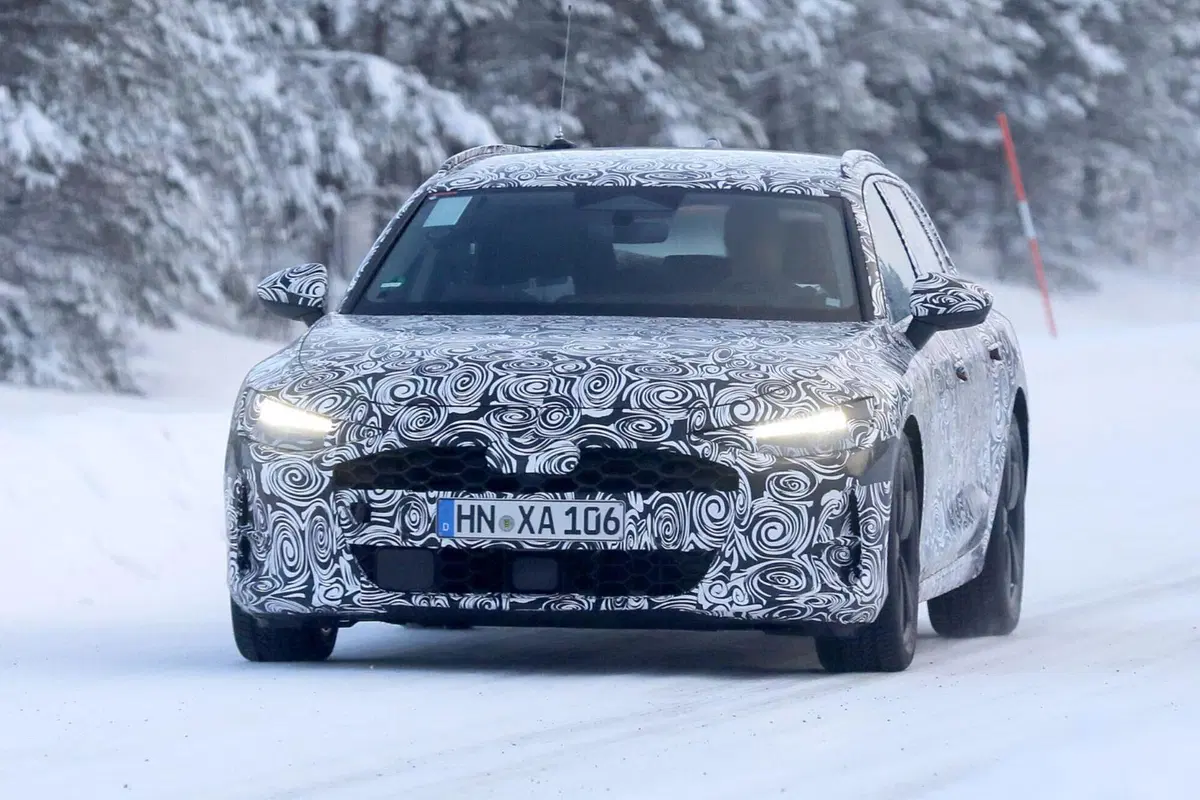 Audi A7 Avant, i test continuano a -32°C  [Foto Spia] (7)