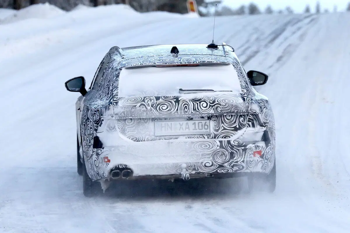 Audi A7 Avant, i test continuano a -32°C  [Foto Spia] (10)