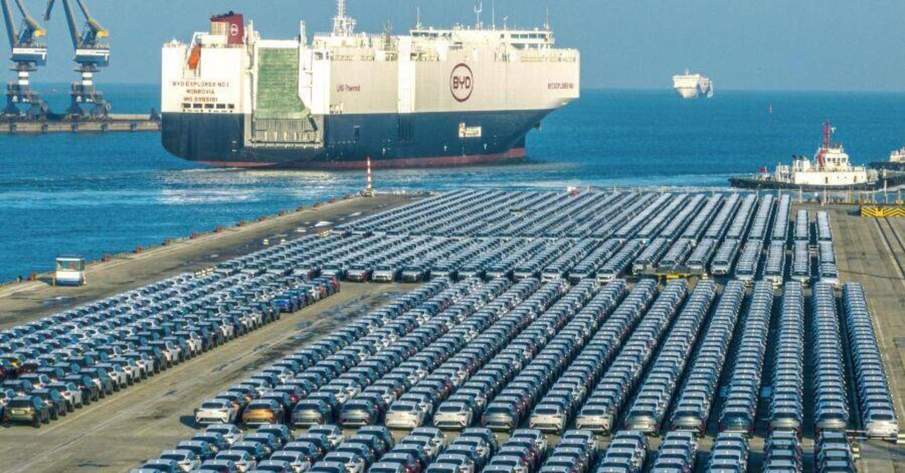 &Egrave; in arrivo un bastimento... 7.000 auto elettriche BYD stanno per sbarcare in Europa da una nave Ro-ro. Ma com&#039;&egrave; fatta? 