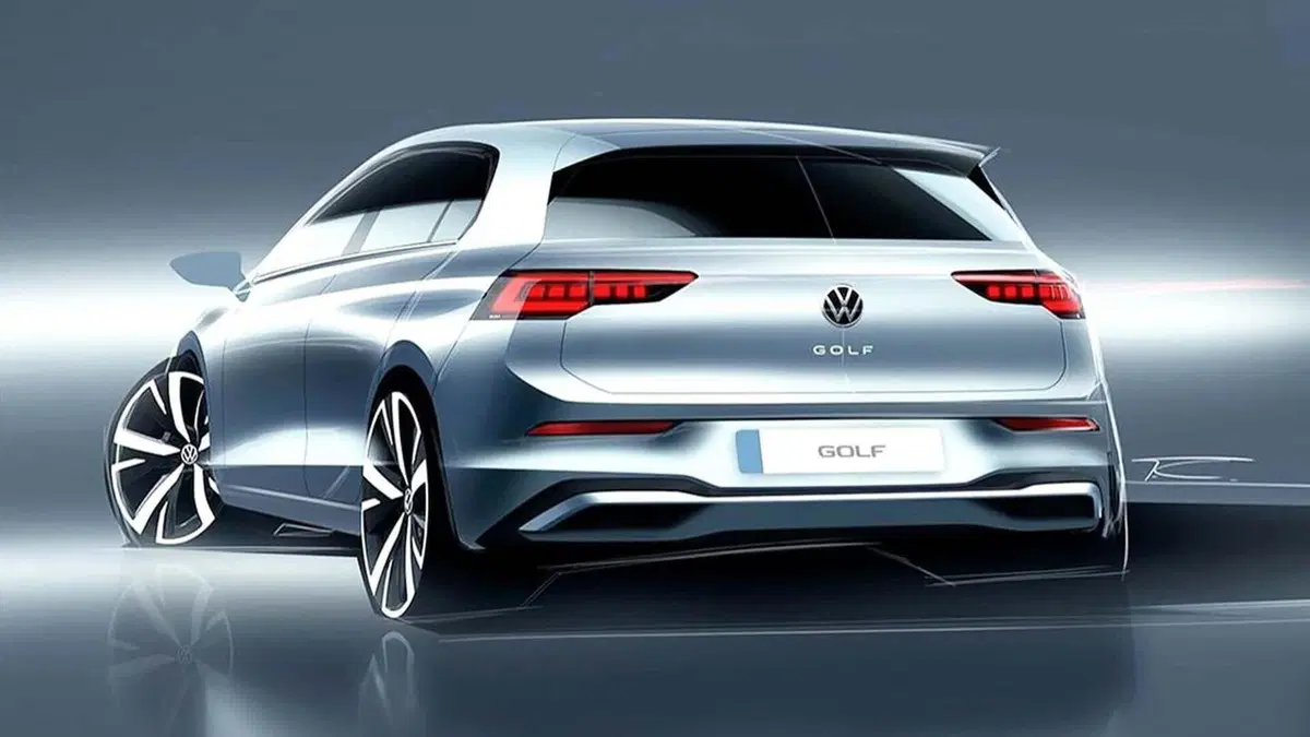 Volkswagen Golf 2024, i disegni ufficiali sono in rete (4)