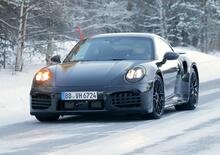 Porsche 911 Turbo, nel 2025 arriva il nuovo facelift ibrido [Foto Spia]