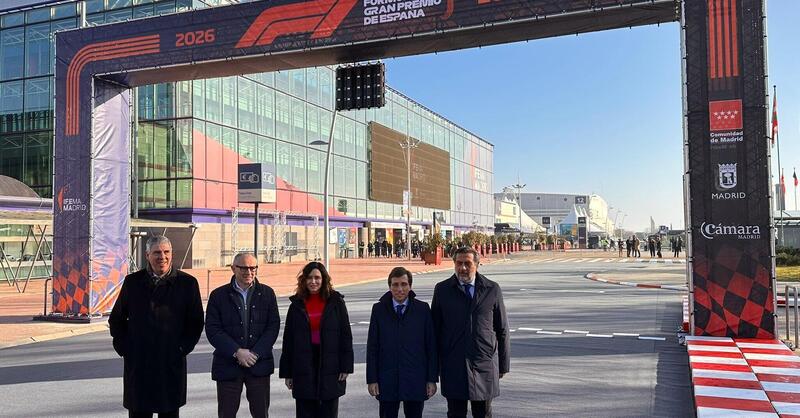 Formula 1. Presentato il Gran Premio di Madrid: il circuito cittadino debutter&agrave; nel 2026