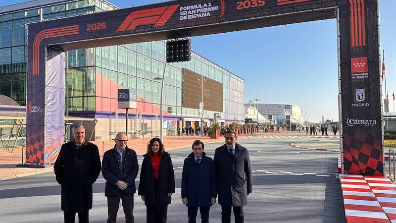 Formula 1. Presentato il Gran Premio di Madrid: il circuito cittadino debutter&agrave; nel 2026