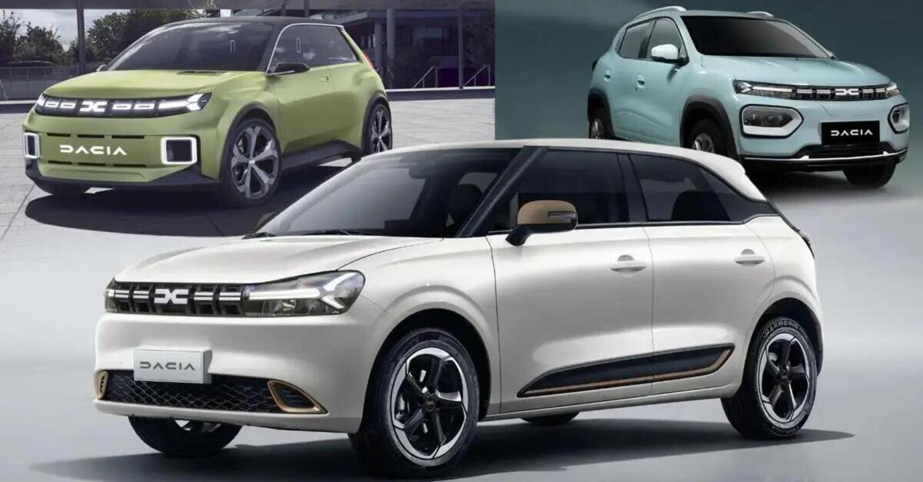 Dacia Spring Elettrica 2024, lo stile cambier&agrave;, ecco tre ipotesi di Auto-Moto 