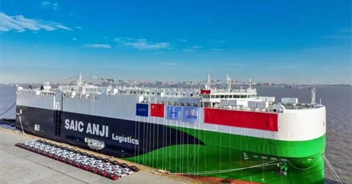 Saic, altra nave in arrivo con 7600 auto cinesi, &egrave; la prima Ro-Ro bi-fuel