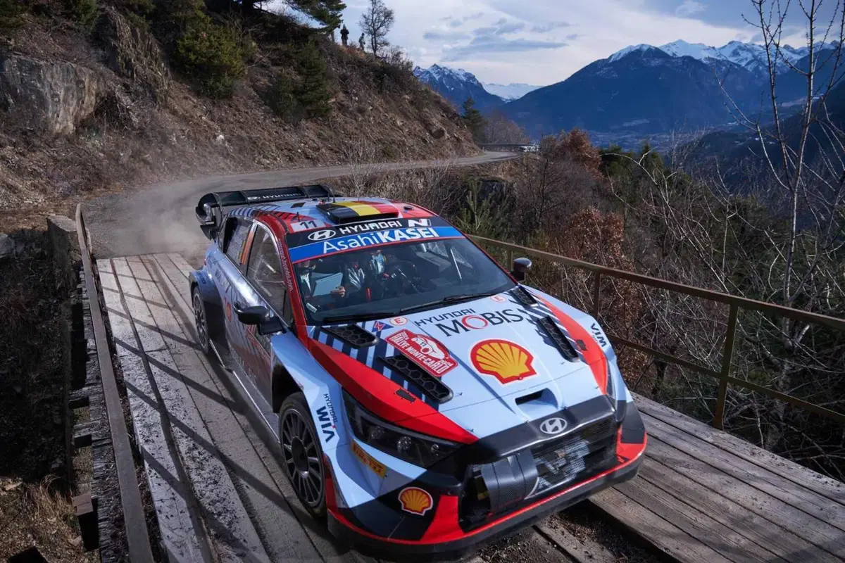 WRC24 Monte-Carlo D2. Avanti Ogier (11)