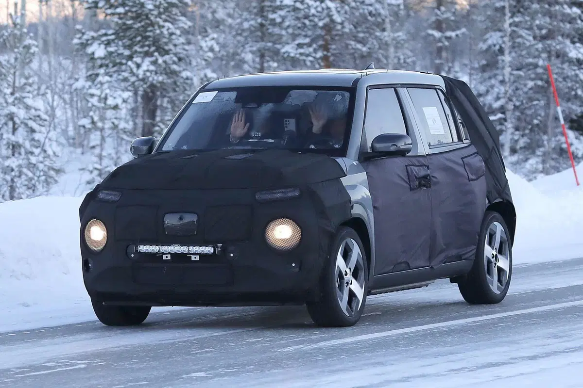 Hyundai Casper, ecco l’elettrica economica per l’Europa [Foto Spia] (3)