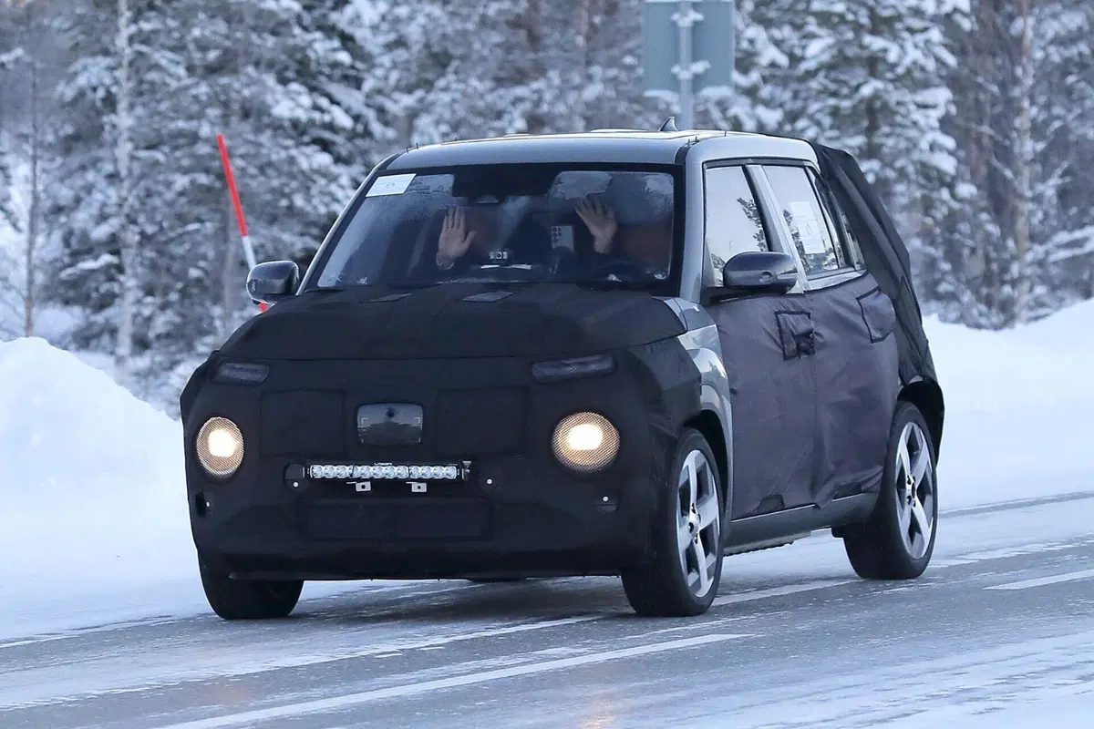 Hyundai Casper, ecco l’elettrica economica per l’Europa [Foto Spia] (5)