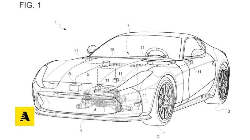 Ferrari, un brevetto per la futura elettrica, avr&agrave; anche gli 800V di ricarica 
