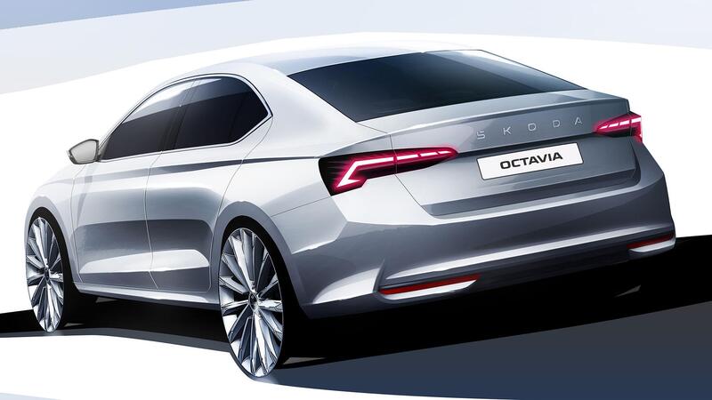 Posteriore Skoda Octavia 2024