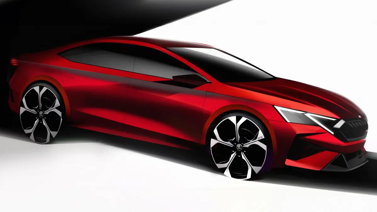 Skoda Octavia 2024 ecco i disegni concettuali, reveal il 14 febbraio (3)