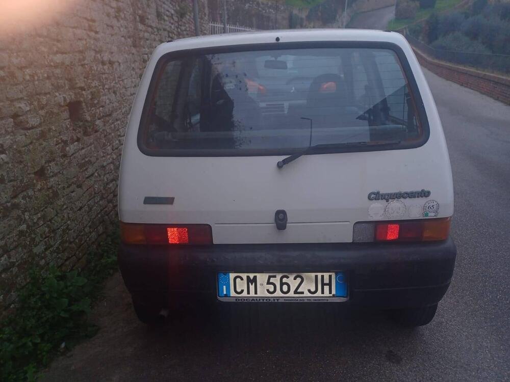 Fiat Cinquecento 900 del 1993 usata a Siena (2)