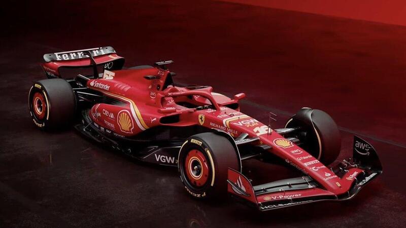 Formula 1 2024: Ferrari, presentata la SF-24 di Charles Leclerc e Carlos Sainz