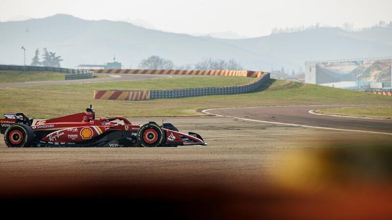 F1. Ferrari: la SF-24 per la prima volta in pista a Fiorano [VIDEO]