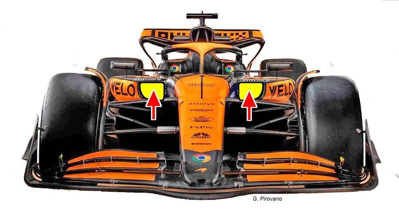 Formula 1 2024: McLaren MCL38, le novit&agrave; tecniche 