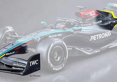 Formula 1. Mercedes W15: le novità tecniche