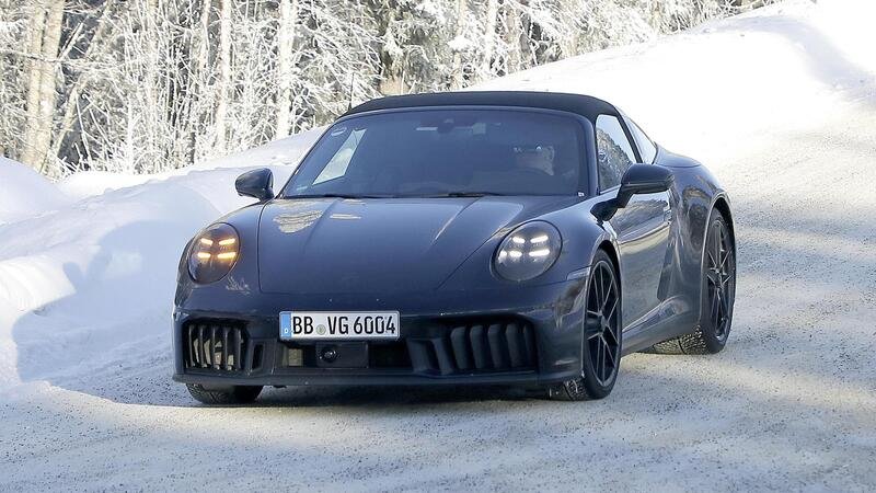 Porsche 911 Targa, ecco il nuovo facelift [Foto Spia]