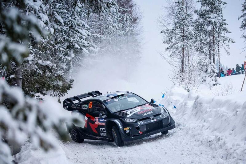 WRC 2024 Svezia. Velocissimo, bianco, invernale, unico