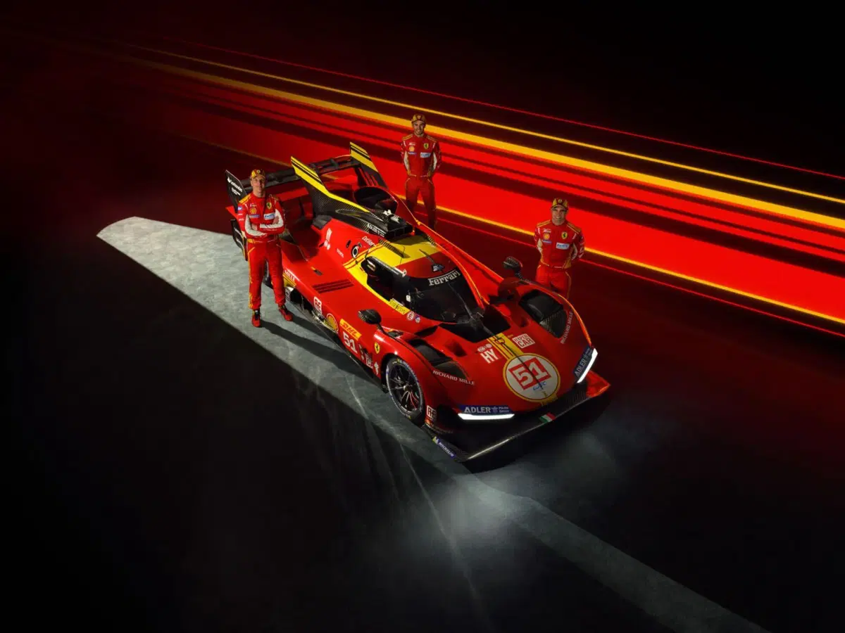 WEC. Svelata la nuova Ferrari Hypercar 499P per la stagione 2024 (3)