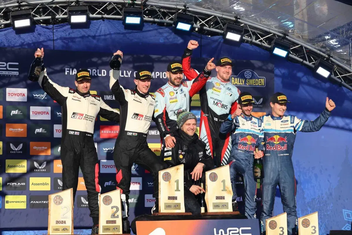WRC24 Svezia. Esapekka “EP” Lappi vince, Evans fa il pieno (22)