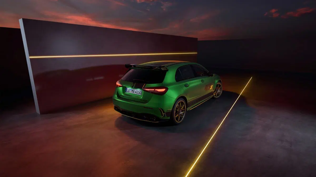 La Mercedes 'Green Hell' è una AMG A45 S molto speciale da 84.000 euro (2)
