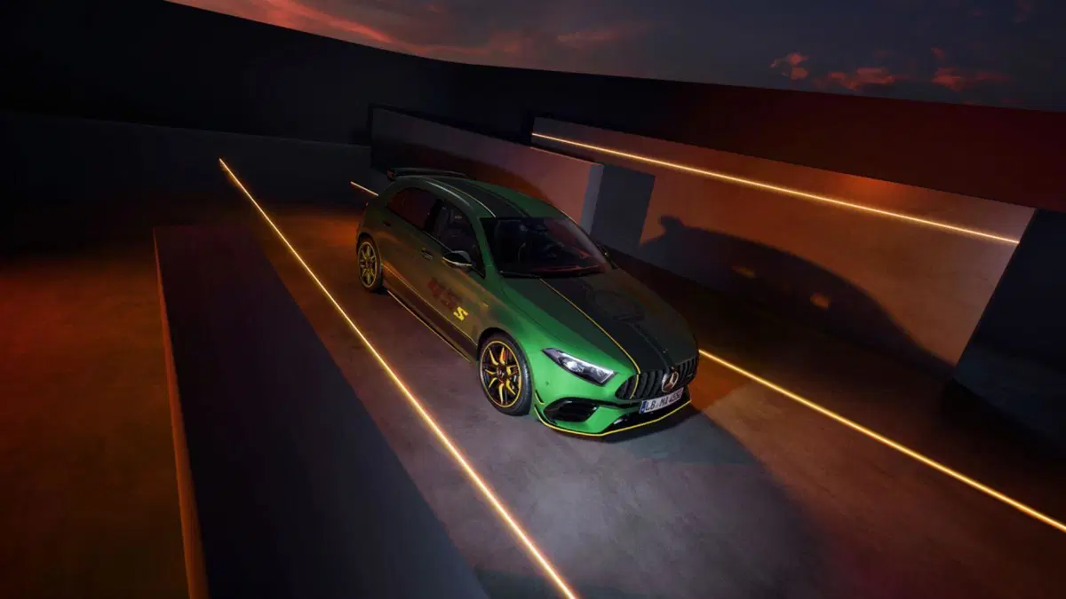 La Mercedes 'Green Hell' è una AMG A45 S molto speciale da 84.000 euro (3)