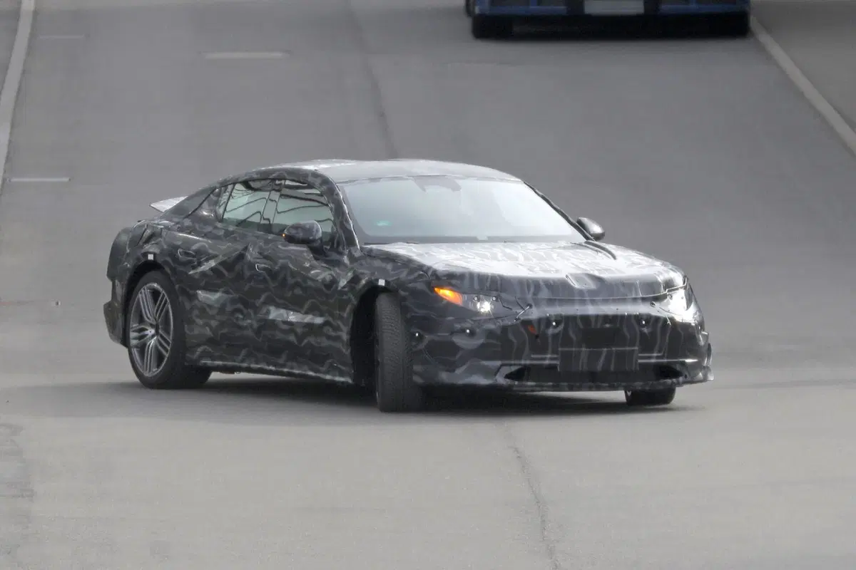 Mercedes AMG GT 4 porte, ecco il prototipo della prima elettrica sportiva [Foto Spia] (12)