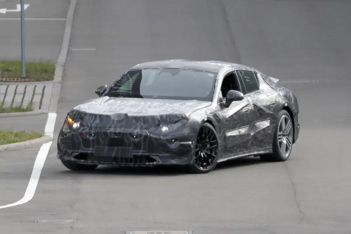 Mercedes AMG GT 4 porte, ecco il prototipo della prima elettrica sportiva [Foto Spia] (13)