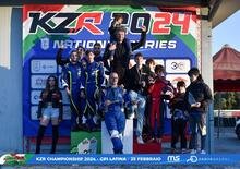 KZR Championship 2024, ecco come è andata la prima gara stagionale a Latina