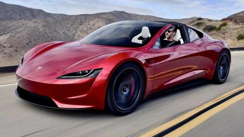 Tesla Roadster: arriva a razzo, la data &egrave; 2025 [VIDEO]