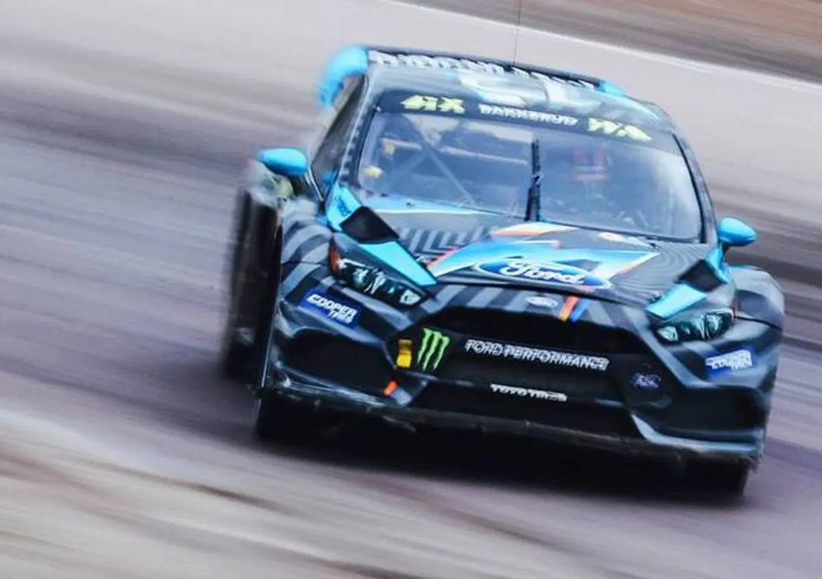 Mondiale Rallycross. Svezia, Bakkerud (Ford) Bis