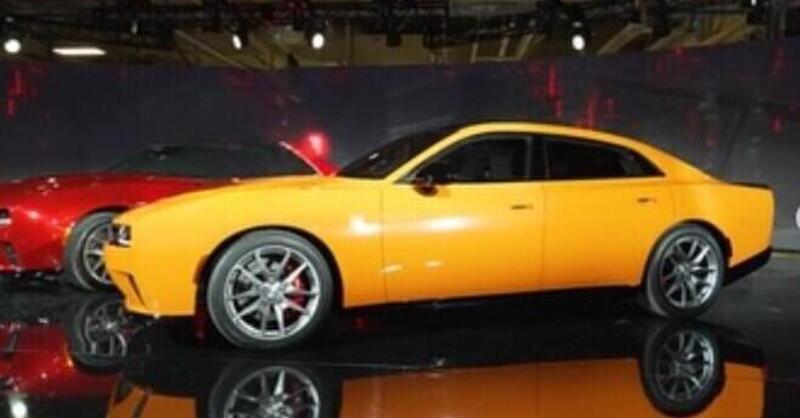 Dodge Charger Daytona EV: eccole le prime foto in rete prima del debutto