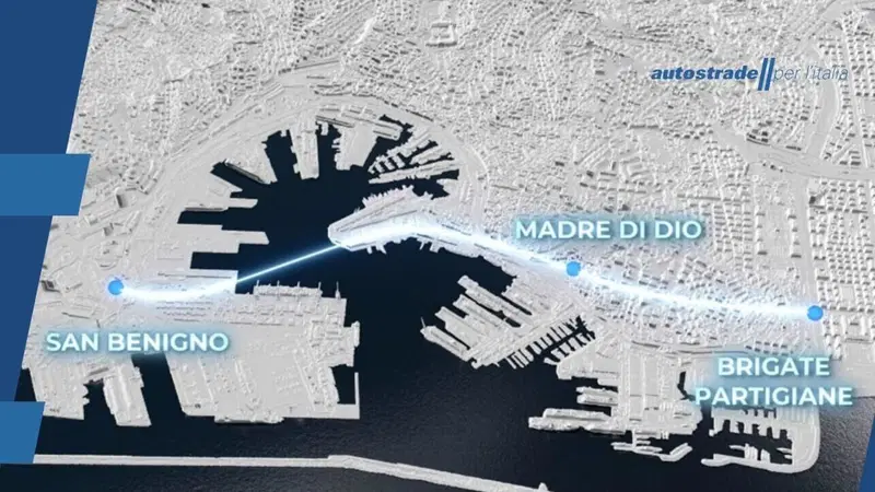 Genova: avvio dei lavori del tunnel sotto il porto, il pi&ugrave; grande d'Europa