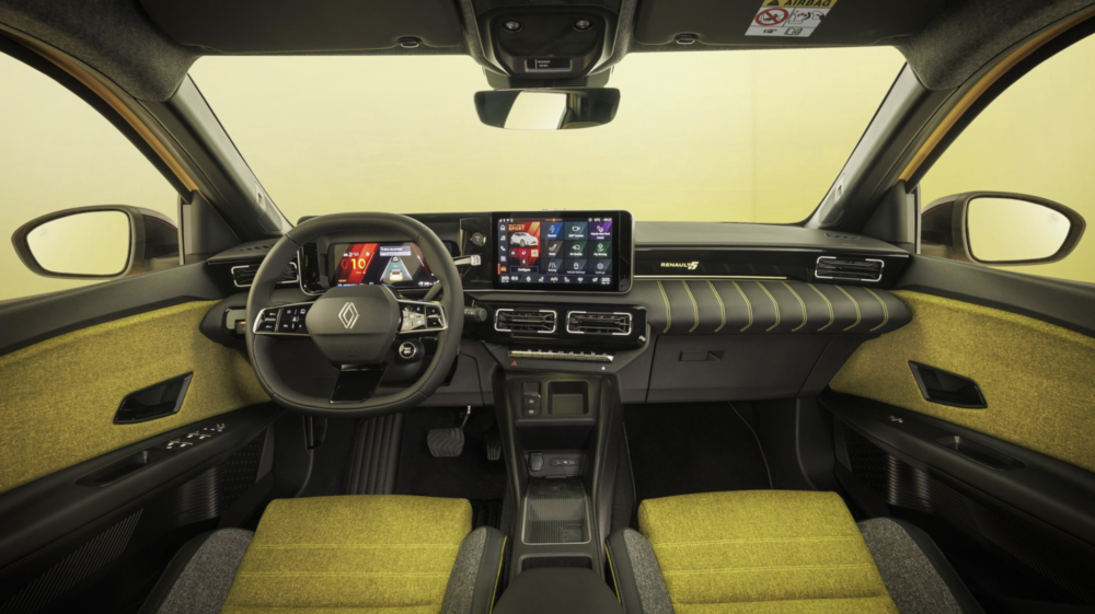 Gli interni della nuova Renault 5 E-Tech