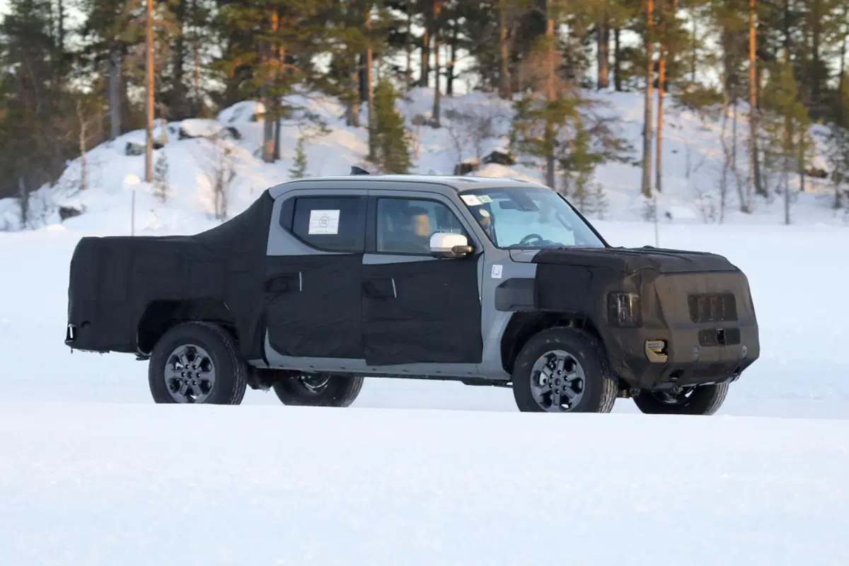Kia Tasman: arriva il nuovo pick-up sudcoreano [Foto Spia] (4)