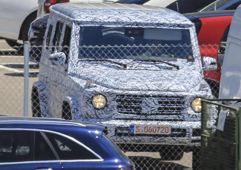 Mercedes Classe G: facelift in vista per la Gel&auml;ndewagen