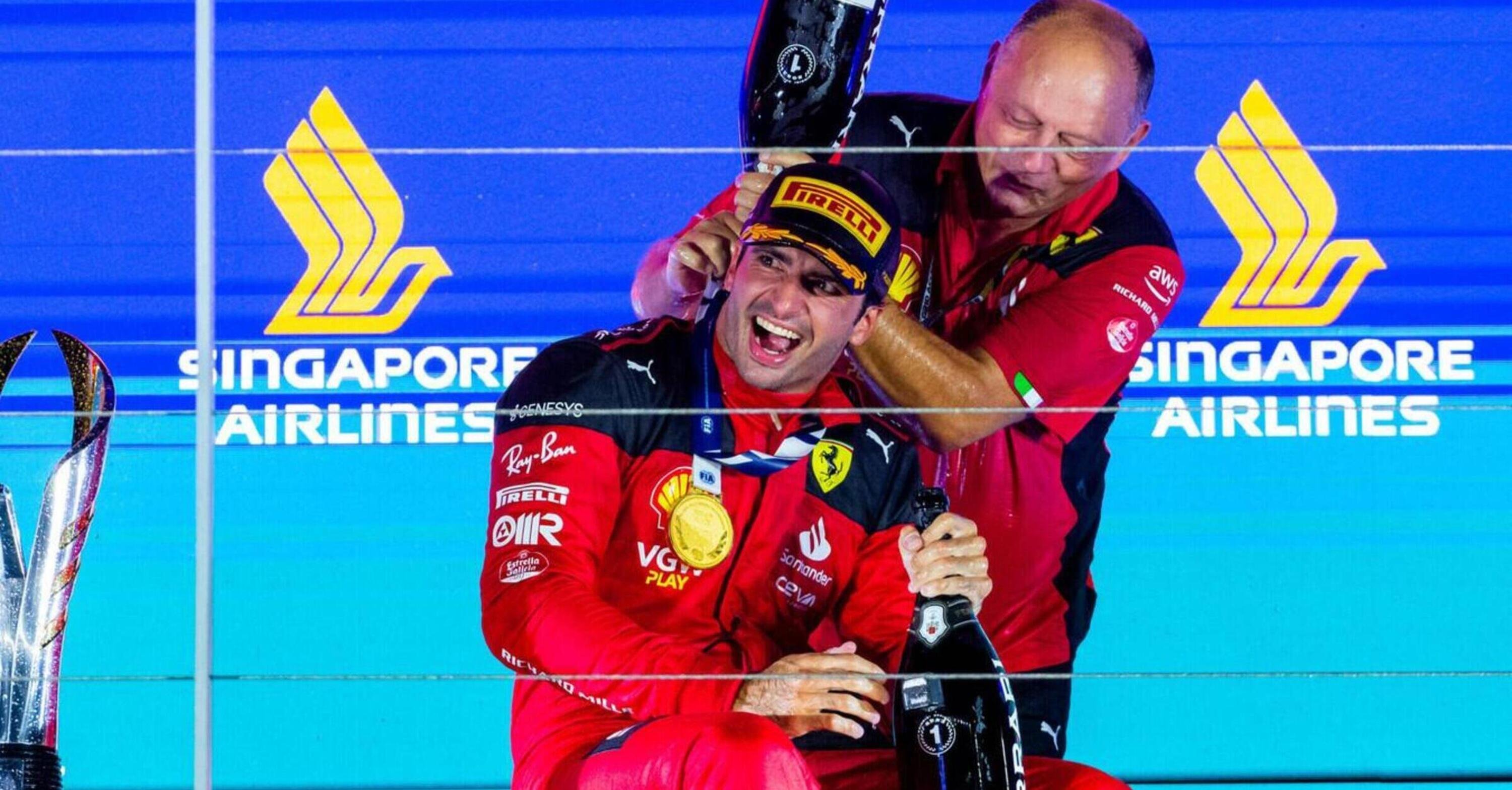 Formula 1. Ferrari, Carlos Sainz &egrave; stato operato con successo