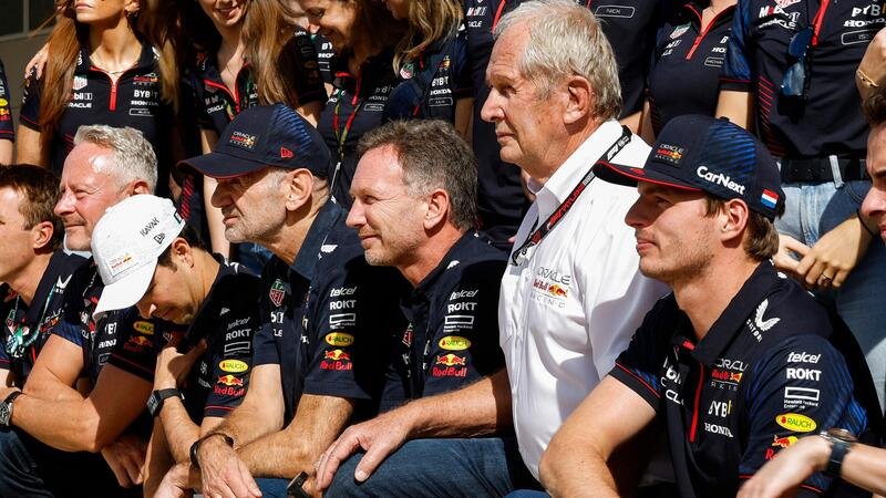 F1. Red Bull, Christian Horner pensa davvero di vincere senza Max Verstappen e Adrian Newey?