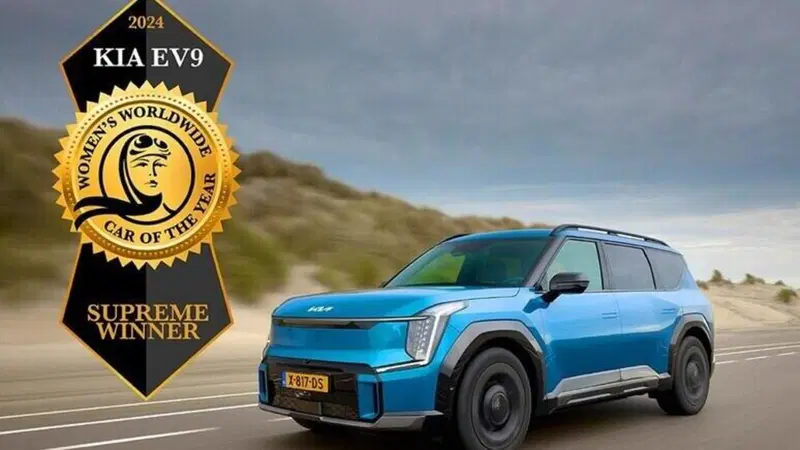 Kia EV9 &egrave; la Women's Car of the Year 2024 