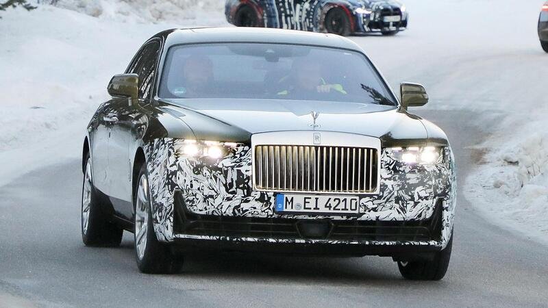 Rolls Royce Ghost, ecco il nuovo facelift [Foto Spia]